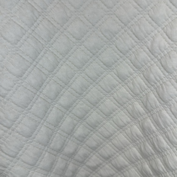 NWT! J.Crew Ivory quilted mock neck pullover - Picture 5 of 7